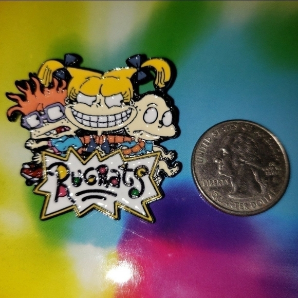 RUGRATS Tommy Chuckie Angelica Enamel Pin - Picture 5 of 5